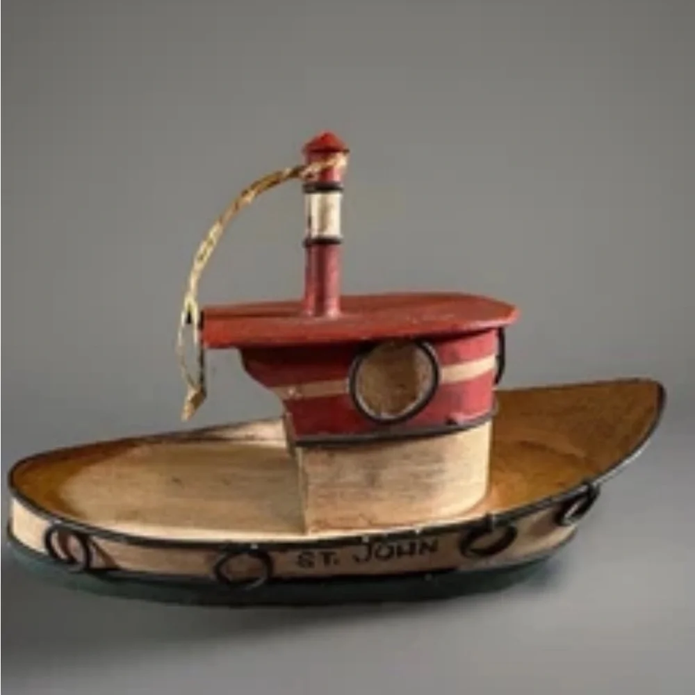 Vintage BOAT TREE ORNAMENT 7